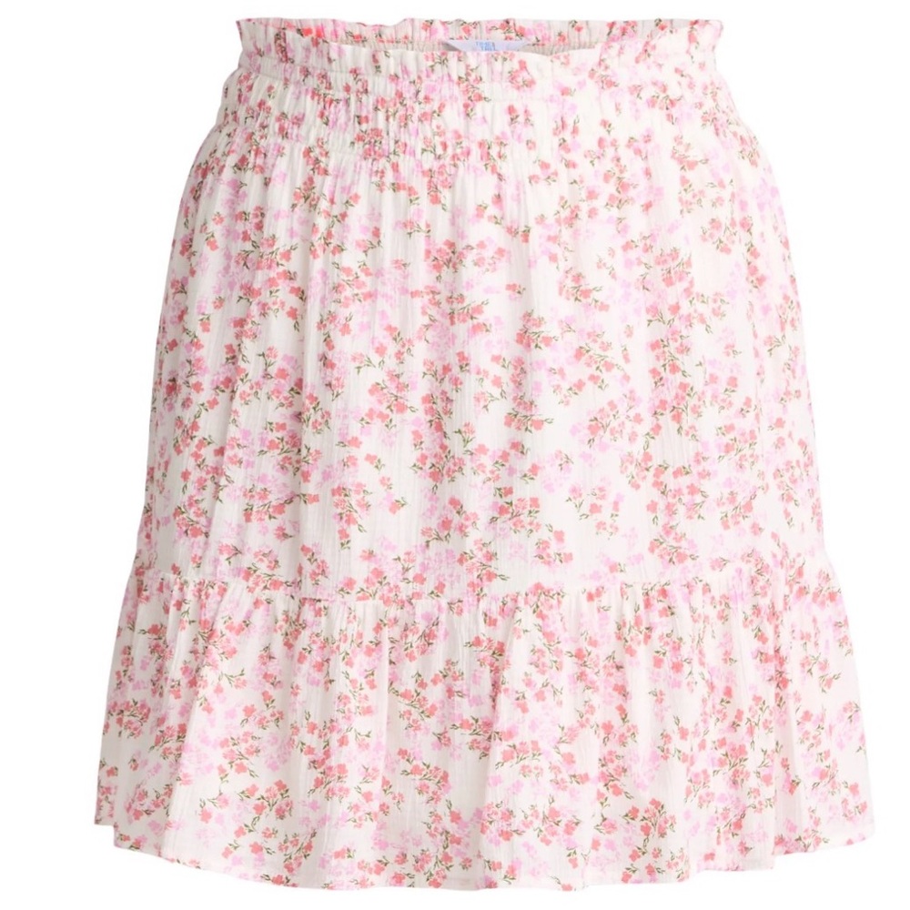 Floral Pink Skirt